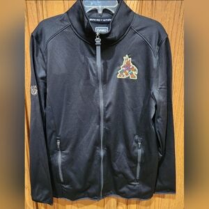 Arizona Coyotes Utah HC Fanatics Authentic Pro Jacket Size Med/Large NEW